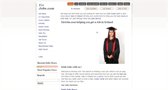 Desktop Screenshot of eirjobs.com